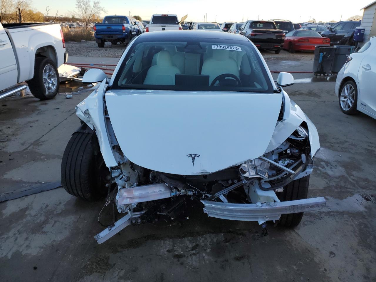 2022 Tesla Model 3 vin: 5YJ3E1EC3NF112646