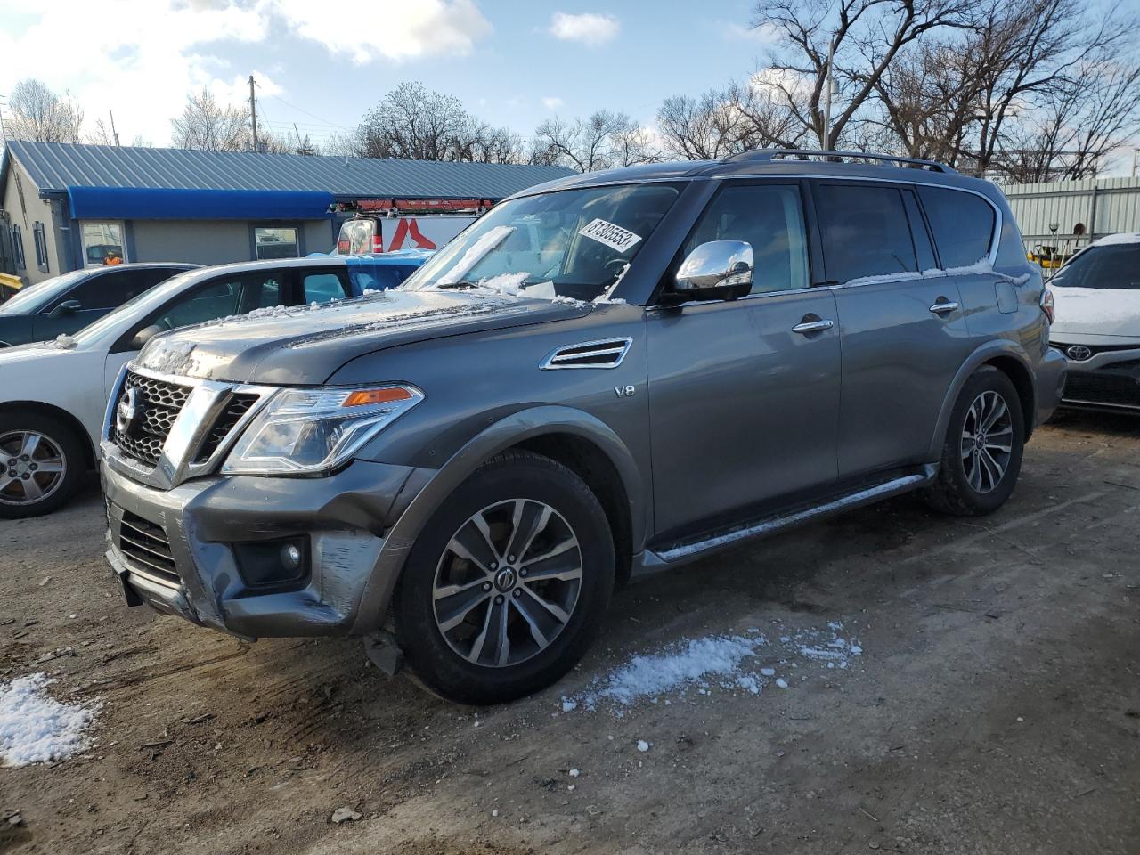 2020 Nissan Armada at KS Wichita Copart lot 81305553 CarsFromWest