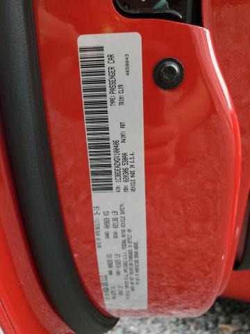 2016 DODGE VIPER SRT 1C3BDEAZXGV100406