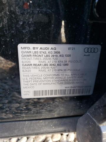 WA1B4AFY6M2138338 2021 AUDI SQ5 - Image 13