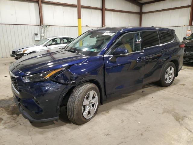 VIN 5TDBZRBH1NS585147 2022 Toyota Highlander, L no.1