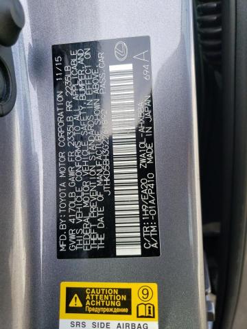 2016 LEXUS CT 200 H - JTHKD5BH3G2261892