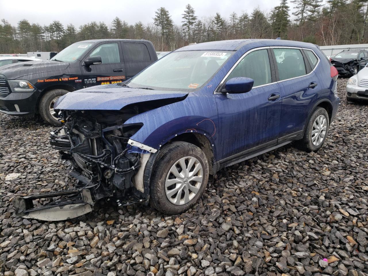 Lot #2836150536 2019 NISSAN ROGUE S