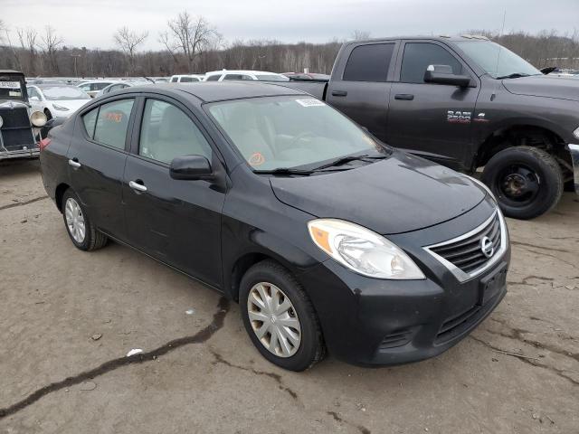  NISSAN VERSA 2012 Черный