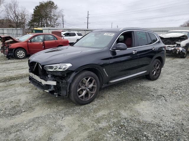  BMW X3 2022 Чорний