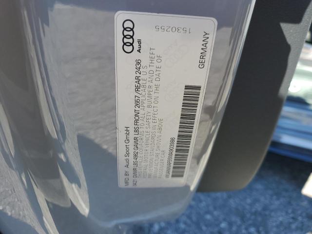 2021 AUDI RS5 - WUANWAF55MA903986