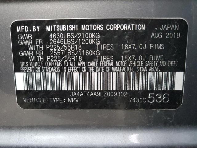 JA4AT4AA9LZ009302 | 2020 MITSUBISHI ECLIPSE CR