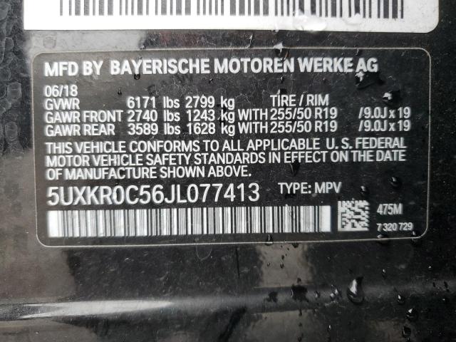 5UXKR0C56JL077413 | 2018 BMW X5 XDRIVE3