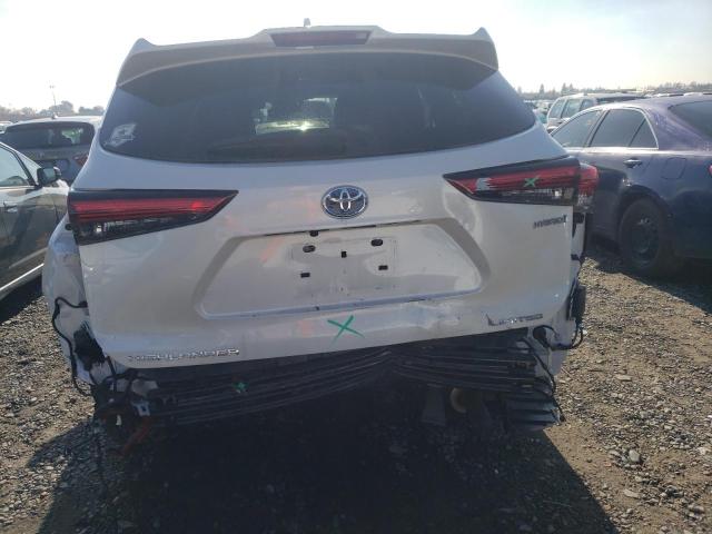 VIN 5TDXBRCH1MS023451 2021 Toyota Highlander, Hybri... no.6