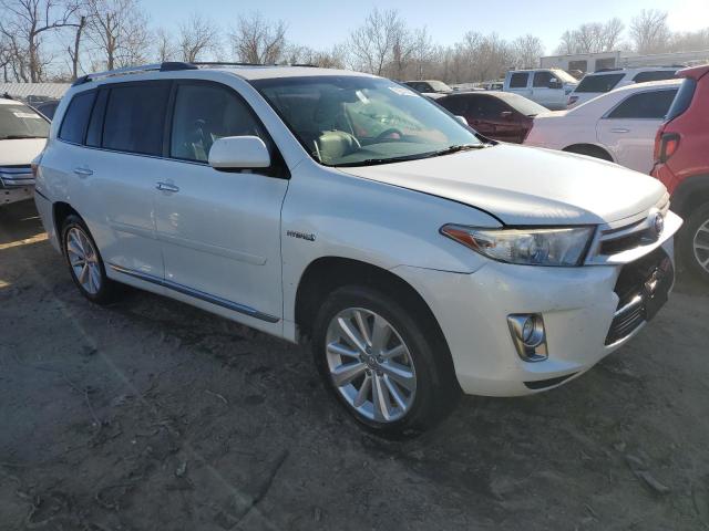 VIN JTEDC3EH9D2013442 2013 Toyota Highlander, Hybri... no.4