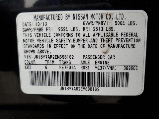 JN1BV7AR2EM698162 | 2014 INFINITI Q50 BASE