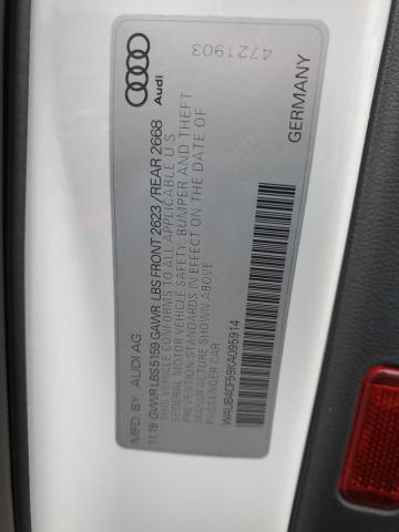  AUDI S5/RS5 2019 Білий