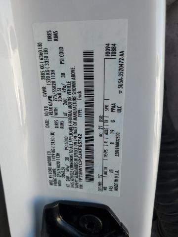 2018 FORD F150 SUPER - 1FTEW1CP5JKF65742