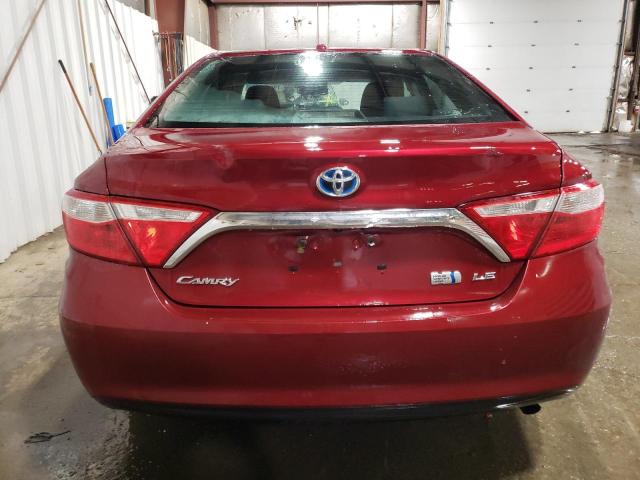 2016 TOYOTA CAMRY HYBR - 4T1BD1FK0GU200449