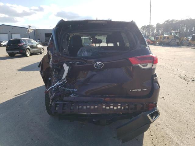 VIN 5TDDZRFH5KS990619 2019 Toyota Highlander, Limited no.6