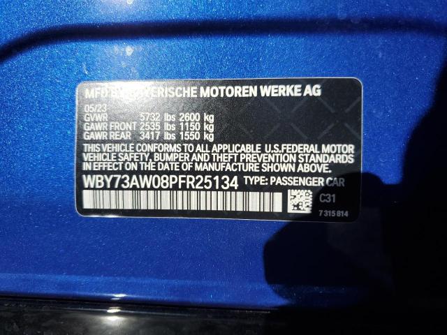 2023 BMW I4 EDRIVE4 WBY73AW08PFR25134