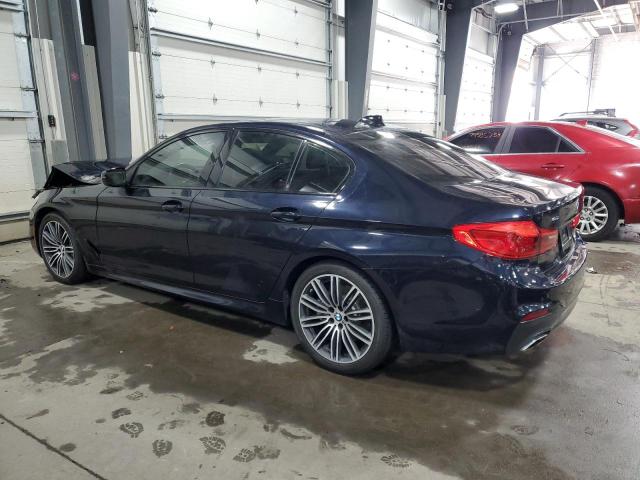  BMW 5 SERIES 2020 Синий