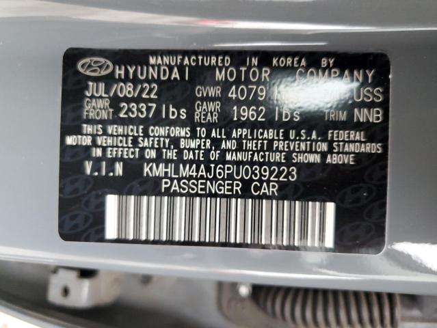 KMHLM4AJ6PU039223 | 2023 HYUNDAI ELANTRA BL