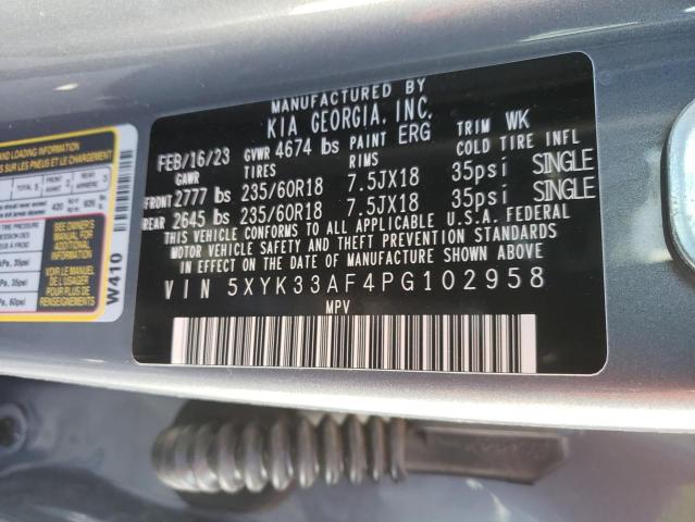 5XYK33AF4PG102958 | 2023 KIA SPORTAGE E