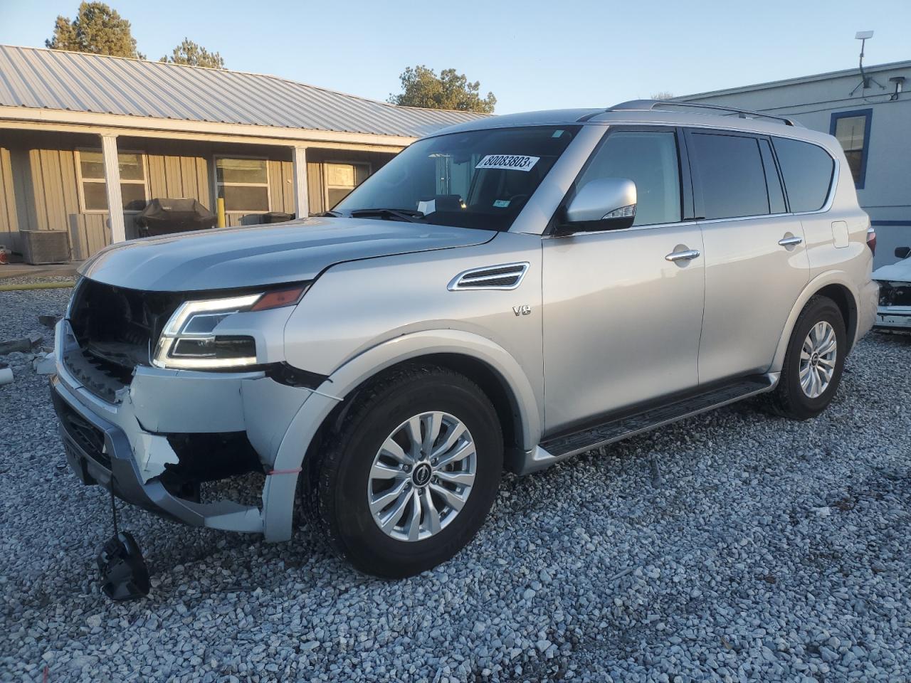 2021 Nissan Armada at AR Prairie Grove Copart lot 80083803