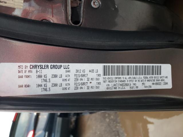 2011 Jeep Compass Sport VIN: 1J4NT1FA4BD286010 Lot: 52278204