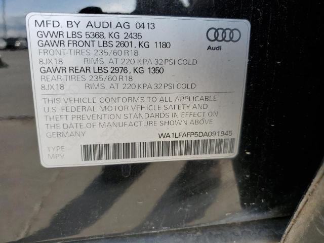 VIN WA1LFAFP5DA091945 2013 Audi Q5, Premium Plus no.13