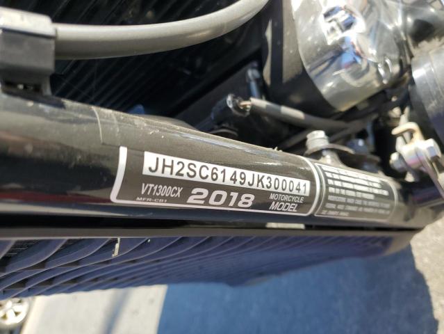 2018 HONDA VT1300 CX JH2SC6149JK300041
