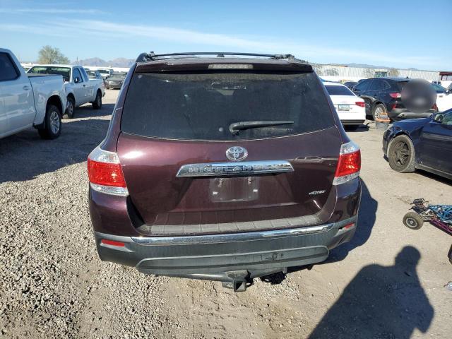 VIN 5TDBK3EH2DS214557 2013 Toyota Highlander, Base no.6