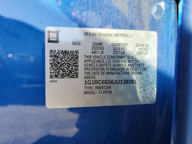 VIN 1G1RC6S56JU138381 2018 Chevrolet Volt, LT no.12