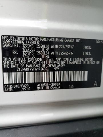 2023 TOYOTA RAV4 XLE - 2T3RWRFV2PW172632