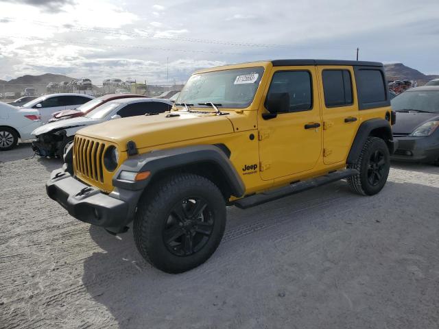 Vin: 1c4hjxdg8mw505223, lot: 81125693, jeep wrangler sport 20211