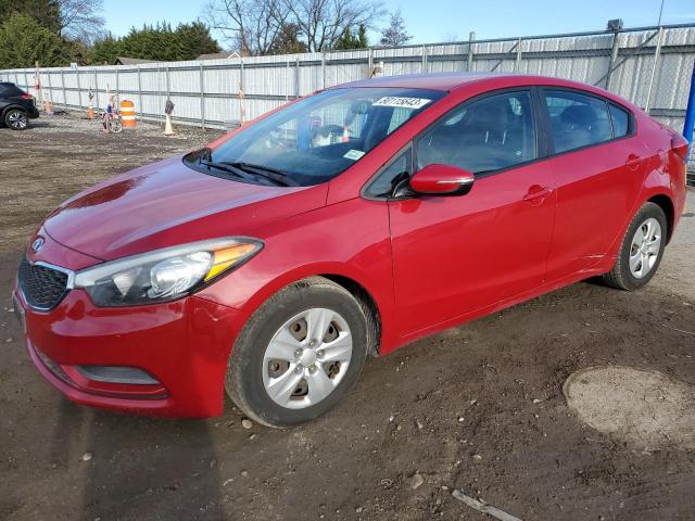 Lot #2469028800 2015 KIA FORTE LX salvage car