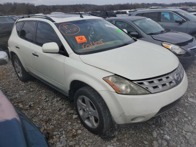 JN8AZ08T74W227752 | 2004 Nissan murano sl