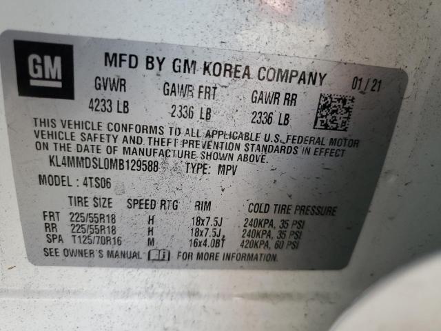 KL4MMDSL0MB129588 | 2021 BUICK ENCORE GX