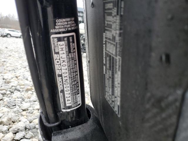 2022 HONDA NVA110 B - 3H1JK070XND007347