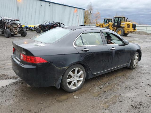 ACURA TSX 2005 black  gas JH4CL96875C017209 photo #4