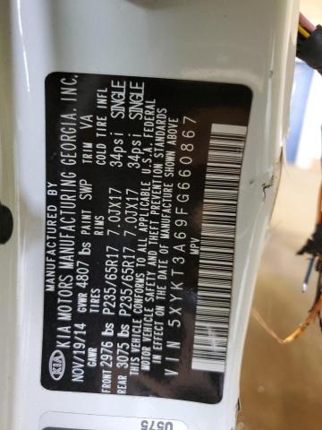 2015 KIA SORENTO LX - 5XYKT3A69FG660867