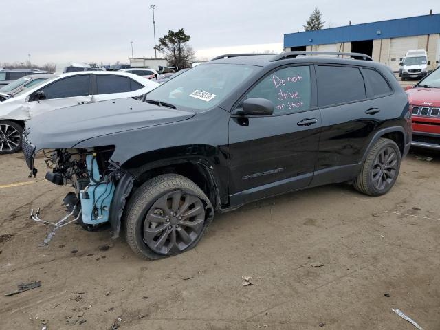 Lot #2461169814 2021 JEEP CHEROKEE L salvage car