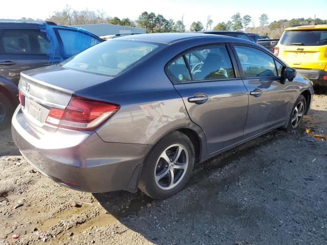 Vin: 19xfb2f78fe015236, lot: 79644093, honda civic se 20153