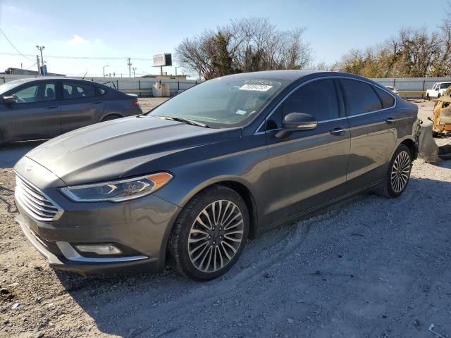 Lot #2459759955 2018 FORD FUSION TIT salvage car