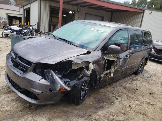 Lot #2471347985 2017 DODGE GRAND CARA salvage car