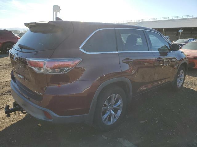 VIN 5TDBKRFH2ES049631 2014 Toyota Highlander, LE no.3