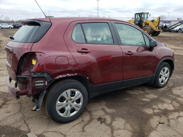 3GNCJKSB9GL260177 | 2016 CHEVROLET TRAX LS