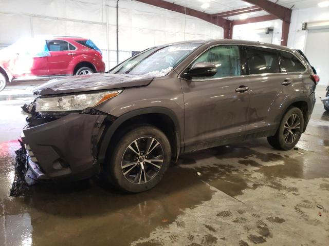 VIN 5TDBZRFHXKS965836 2019 Toyota Highlander, LE no.1