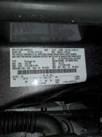 1FADP3K23EL427598 | 2014 FORD FOCUS SE