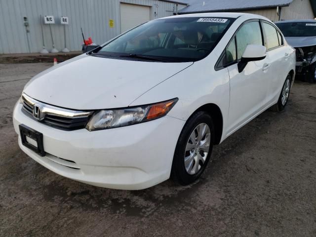 2012 Honda Civic Lx For Sale Il Peoria Mon Mar 04 2024 Used And Repairable Salvage Cars 7149