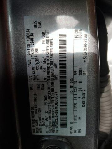 1FMCU9H68MUB09671 | 2021 FORD ESCAPE SEL