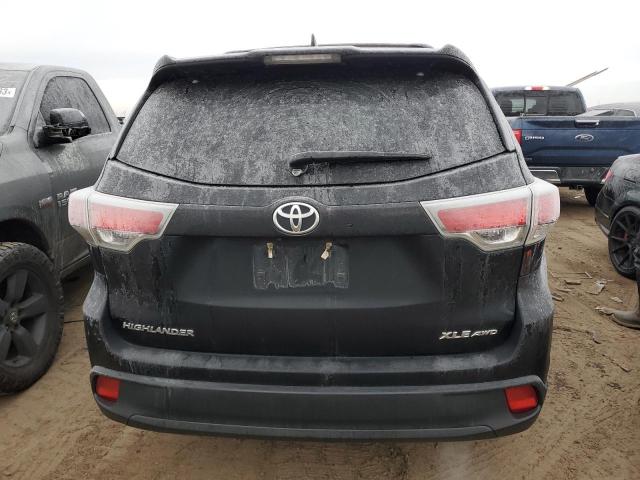 VIN 5TDJKRFH5FS145170 2015 Toyota Highlander, Xle no.6