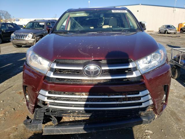 VIN 5TDJZRFH3KS702230 2019 Toyota Highlander, SE no.5