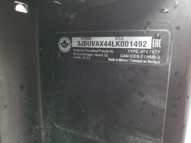 2020 CAN-AM DEFENDER L 3JBUVAX44LK001492